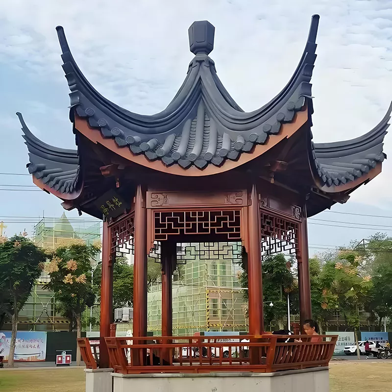 Huizhou stiliaus paviljonai